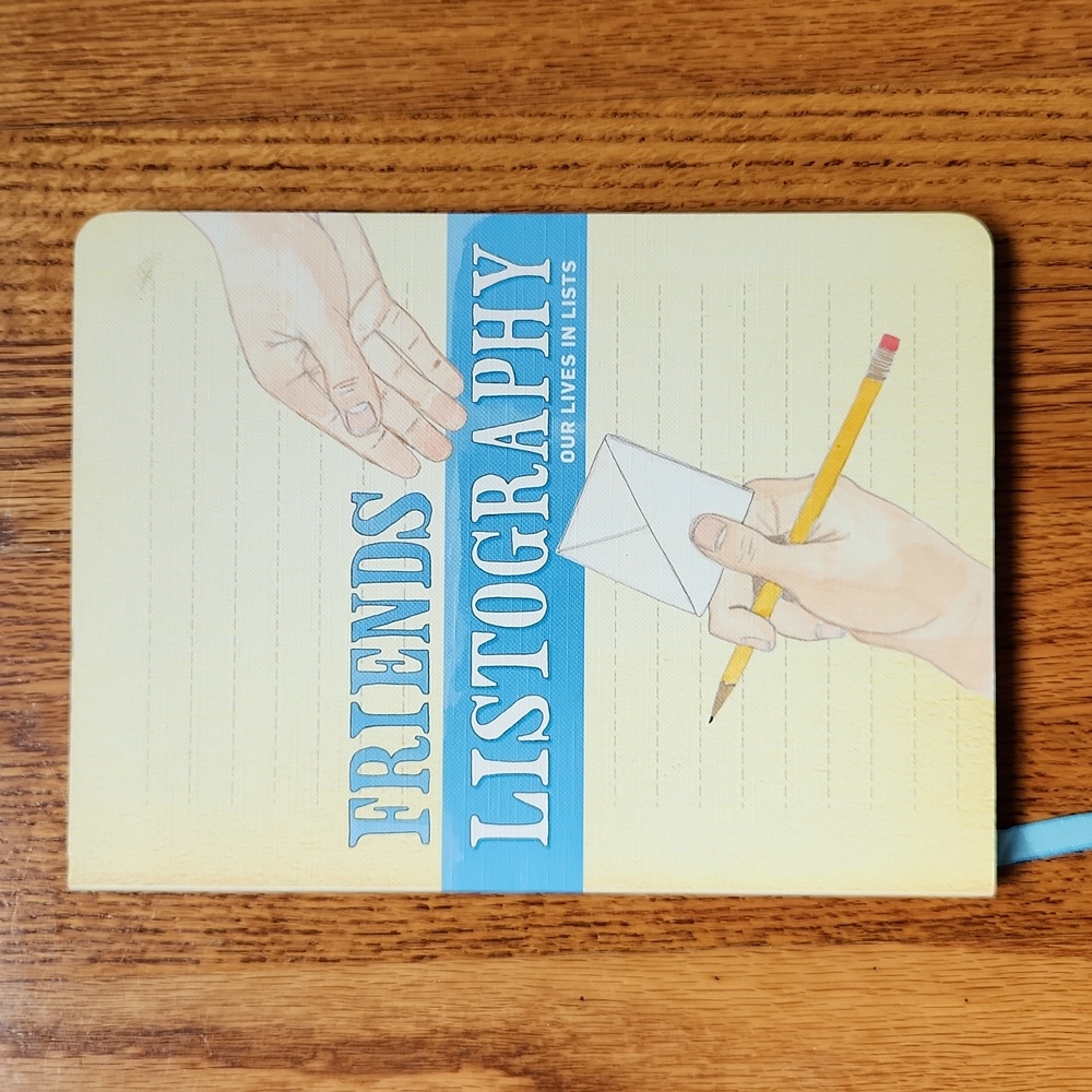Friends Listography book by Lisa Nola